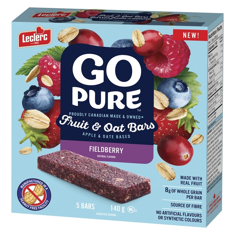 Go Pure Fruit & Oat Bars Fieldberry