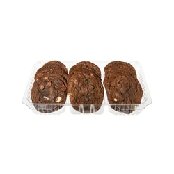 null Triple Chocolate Cookies, 18 Pack 603 g, $1.16/100g