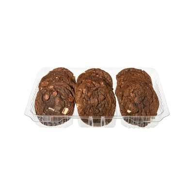 null Triple Chocolate Cookies, 18 Pack 603 g, $1.16/100g