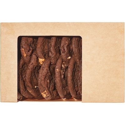 null Biscuits au triple chocolat, emb. de 18 709 g, 1,06 $/100g