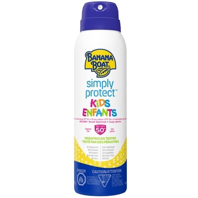 Banana Boat Simply Protect™ Kids Sunscreen Spray SPF 50+ 141 g, $9.92/100g