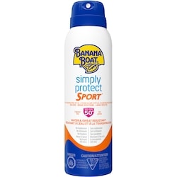Banana Boat Écran solaire sport Simply ProtectMC à FPS 50+ en vaporisateur 141 g, 9,57 $/100g