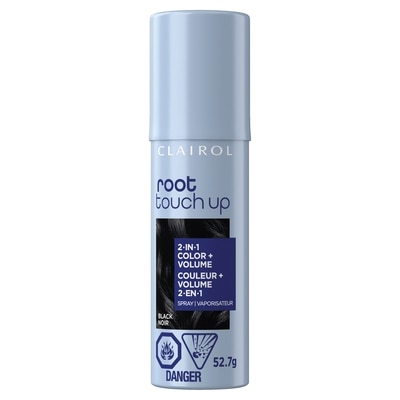 Clairol Root Touch-Up Temporary Spray 2in1, Black, 100% gray coverage and volume boost 1 ea, $11.54/1ea