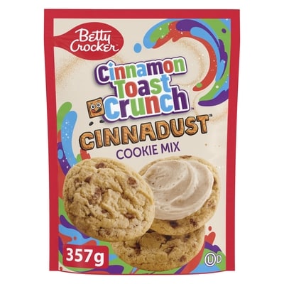 Betty Crocker Cookies Mix, Cinnamon Toast Crunch 357 g, $1.54/100g