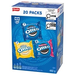 Christie OREO Original Chocolate & Double Stuf & Golden Vanilla