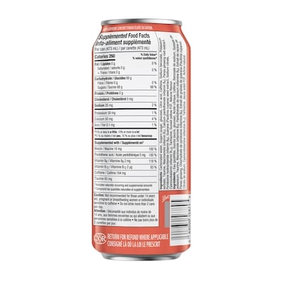 Peach Energy Drink
