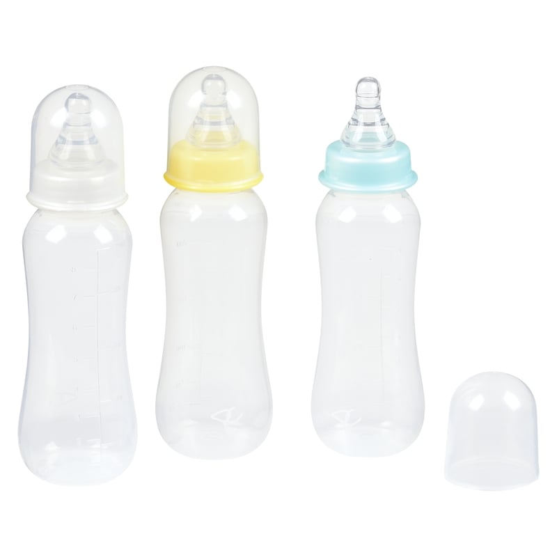 Classic Feeding Bottles With Slow Flow Nipples 0+ Months