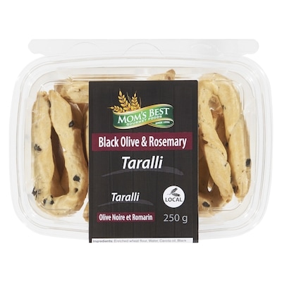 Taralli olive noire et romarin