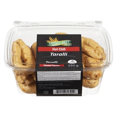 Mom's Best Taralli Hot Chili 250 g, $2.40/100g