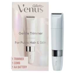 Gillette Pubic Hair & Skin Trimmer, Battery-operated 1 ea, $54.99/1ea