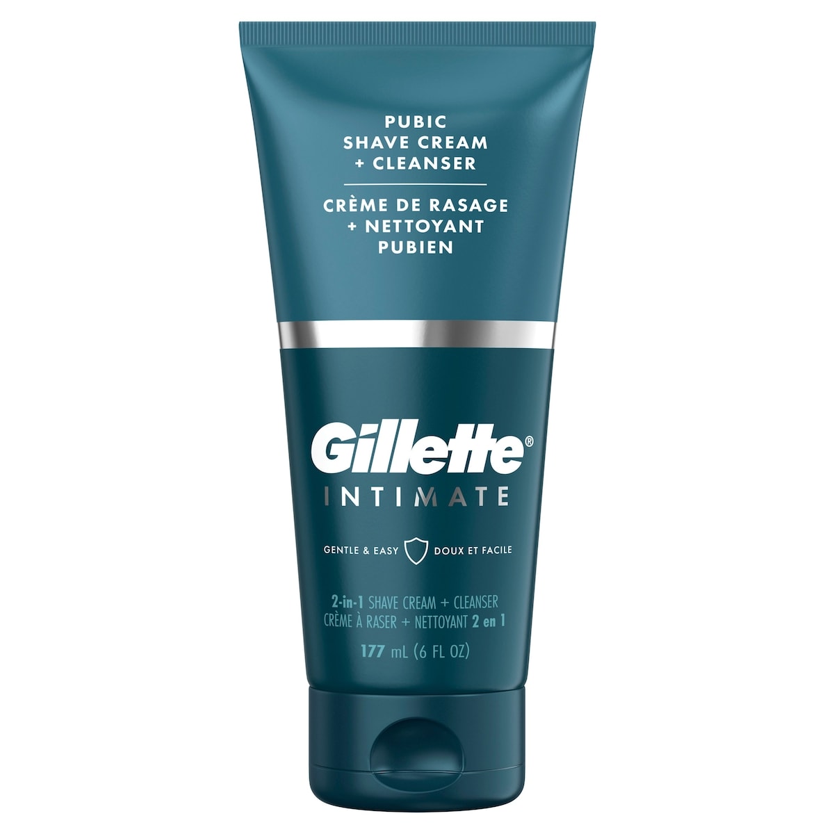 Gillette Intimate 2 in 1 Pubic Shave Cream + Cleanser 177 ml, $6.49/100ml