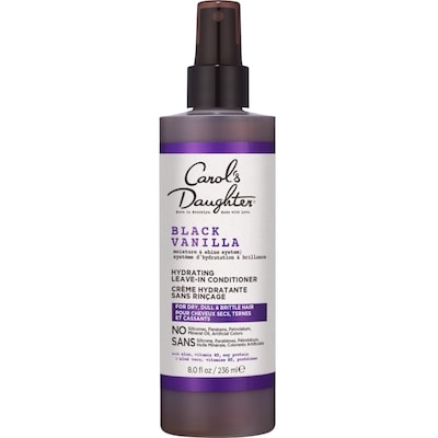 Carol's Daughter Black Vanilla Crème sans rinçage Hydratant et Démêlant avec Vitamine B5 et Aloe 236 ml, 7,20 $/100ml