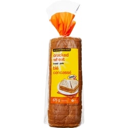 Sans Nom Pain de blé concassé 675 g, 0,37 $/100g