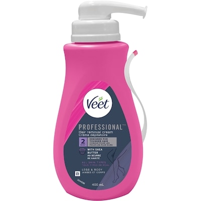 Veet Professional™ Hair Removal Cream, Pump with Spatula 400 ml, $5.87/100ml