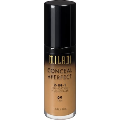 Milani Conceal + Perfect 2-In-1 Foundation + Concealer 09 Tan 1 ea, $13.99/1ea