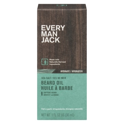 Every Man Jack Moisturizing Beard Oil, Sea Salt 30 ml, $39.97/100ml