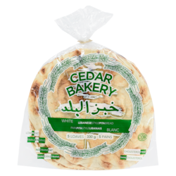 Cedar Pain pita style libanais blanc 330 g, 0,38 $/100g