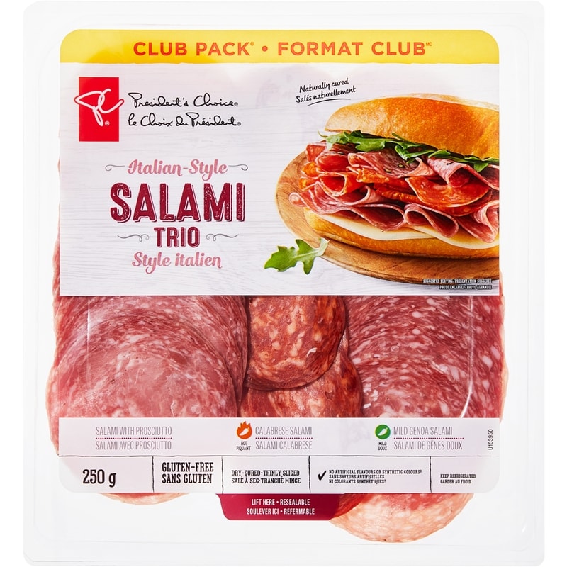 Italian-Style Salami Trio, Club Pack