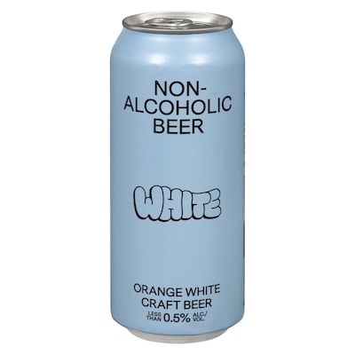 Non-Alcoholic Beer(BSA) Orange White Craft Beer 473 ml, $0.85/100ml