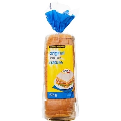 No Name Original Bread 675 g, $0.37/100g