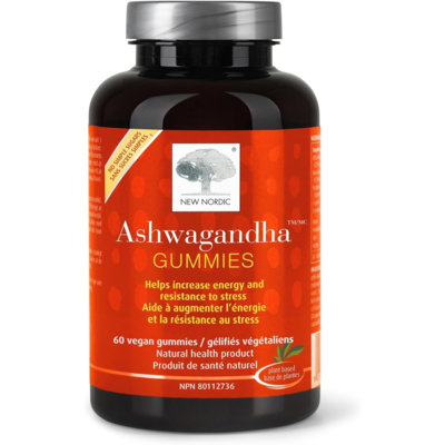 New Nordic Ashwagandha Gummies 60 ea, $0.42/1ea