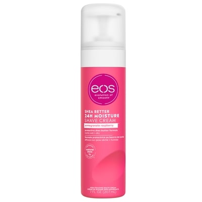 EOS Shea Better Shaving Cream, Pomegranate Raspberry 207 ml, $3.38/100ml