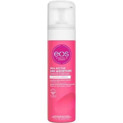 EOS Non-Foaming Shave Cream Pomegranate Raspberry 207 ml, $2.17/100ml