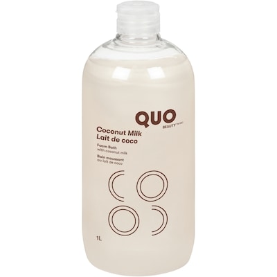 Quo Beauty Bain moussant lait de coco 1 ea, 5,00 $/1ch