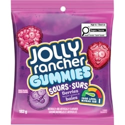 Jolly Rancher Gummies surs à saveurs de baies 182 g, 2,19 $/100g
