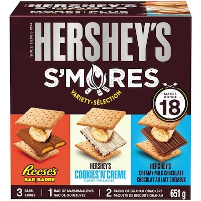 Hershey's Variety S'mores Kit 651 g, $1.84/100g