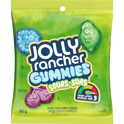 JOLLY RANCHER Gummies Sours Original 182 g, $2.19/100g