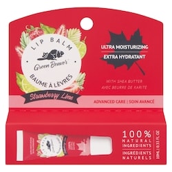 Green Beaver Jr Baume à lèvres strawberry lime 10 ml, 59,90 $/100ml