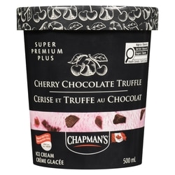 Chapmans Super Premium Plus Ice Cream Cherry Chocolate Truffle