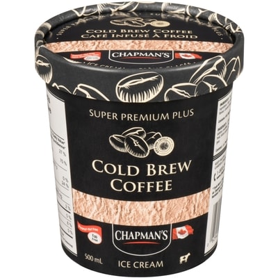 Chapmans Super Premium Plus Ice Cream Cold Brew Coffee 500 ml, $0.90/100ml