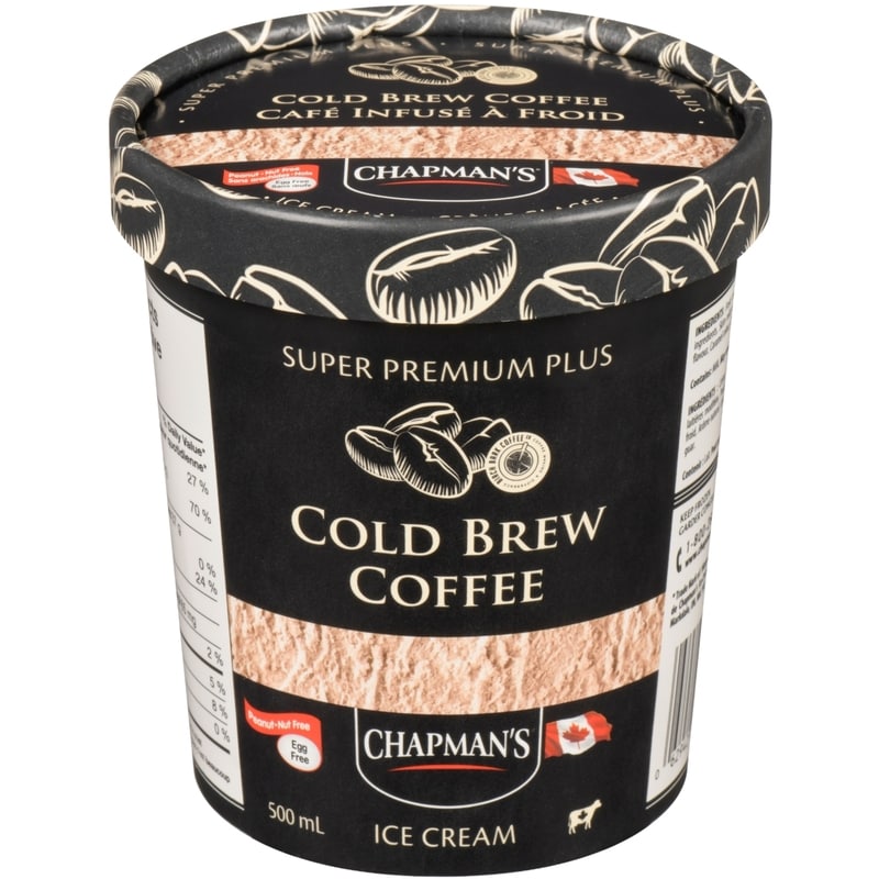 Chapmans Super Premium Plus Ice Cream Cold Brew Coffee - 500 ml