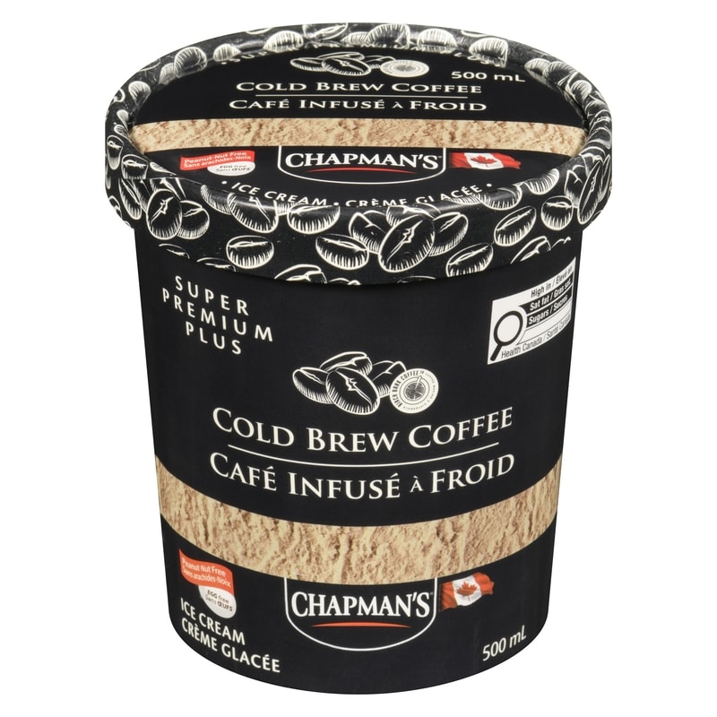 Chapmans Super Premium Plus Ice Cream Cold Brew Coffee - 500 ml