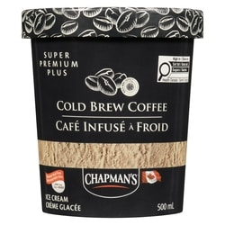 Chapmans Super Premium Plus Ice Cream Cold Brew Coffee - 500 ml