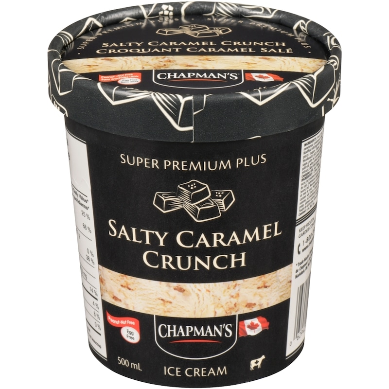Chapmans Super Premium Plus Ice Cream Salty Caramel Crunch - 500