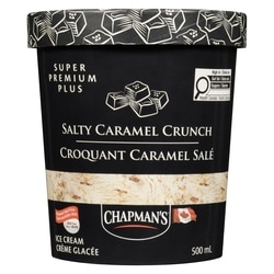 Chapmans Super Premium Plus Ice Cream Salty Caramel Crunch - 500