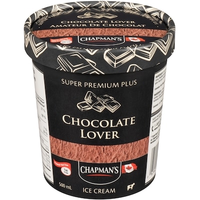 Chapmans Super Premium Plus Ice Cream Chocolate Lover 500 ml, $1.10/100ml