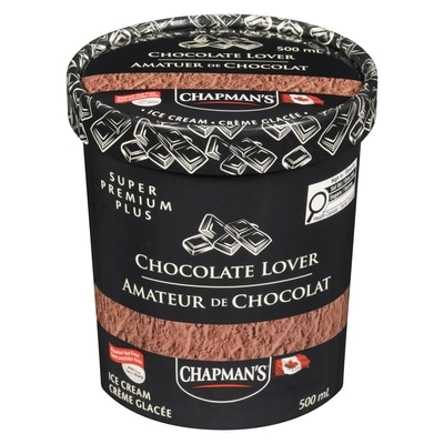Chapmans Super Premium Plus Ice Cream Chocolate Lover 500 ml, $1.00/100ml