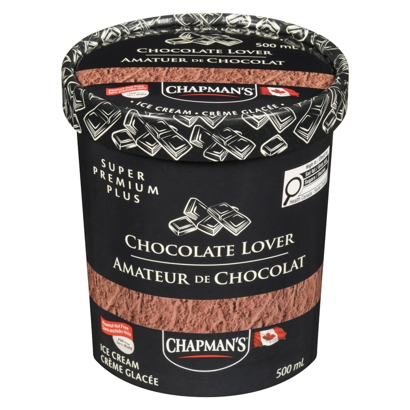 Chapmans Super Premium Plus Ice Cream Chocolate Lover - 500 ml