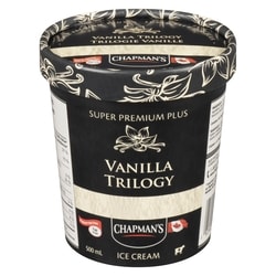 Super Premium Plus Ice Cream Vanilla Trilogy