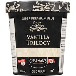 Chapmans Super Premium Plus Ice Cream Vanilla Trilogy - 500 ml | Zehrs