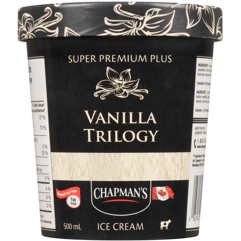 Super Premium Plus Ice Cream Vanilla Trilogy