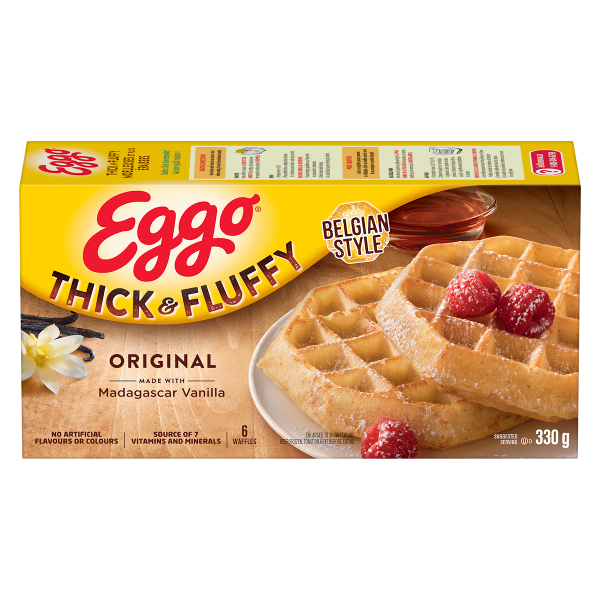 Kelloggs Eggo Thick & Fluffy Waffles Original