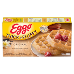 Eggo Thick & Fluffy Waffles Original