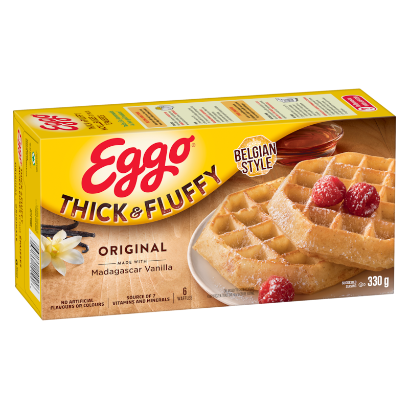 Eggo Thick & Fluffy Waffles Original