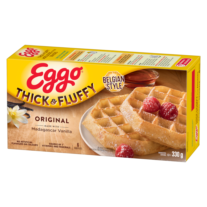 Eggo Thick & Fluffy Waffles Original