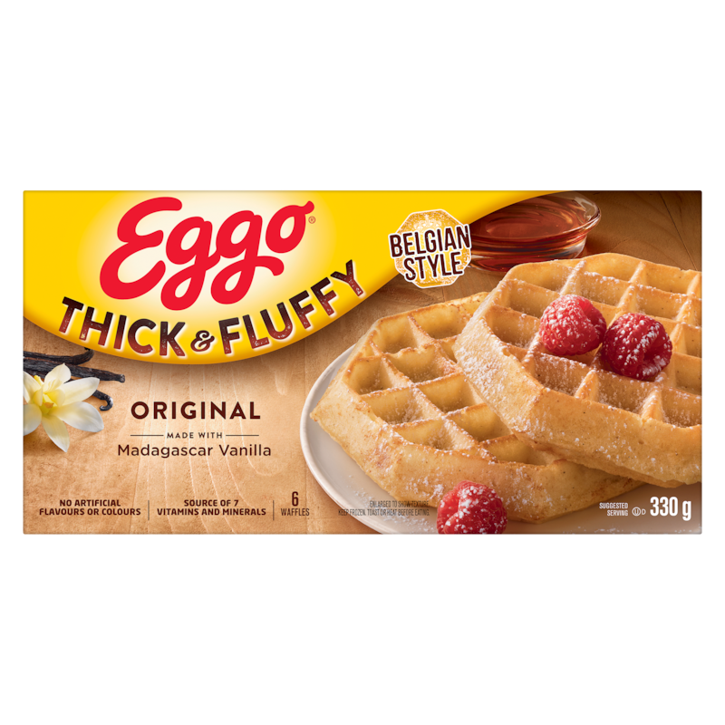 Eggo Thick & Fluffy Waffles Original